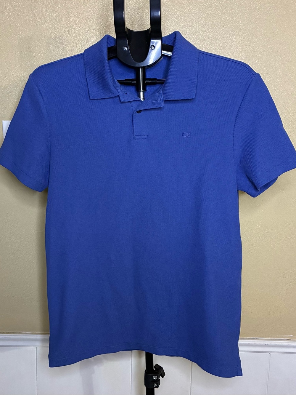 Calvin Klein Men's Bold Blue Polo